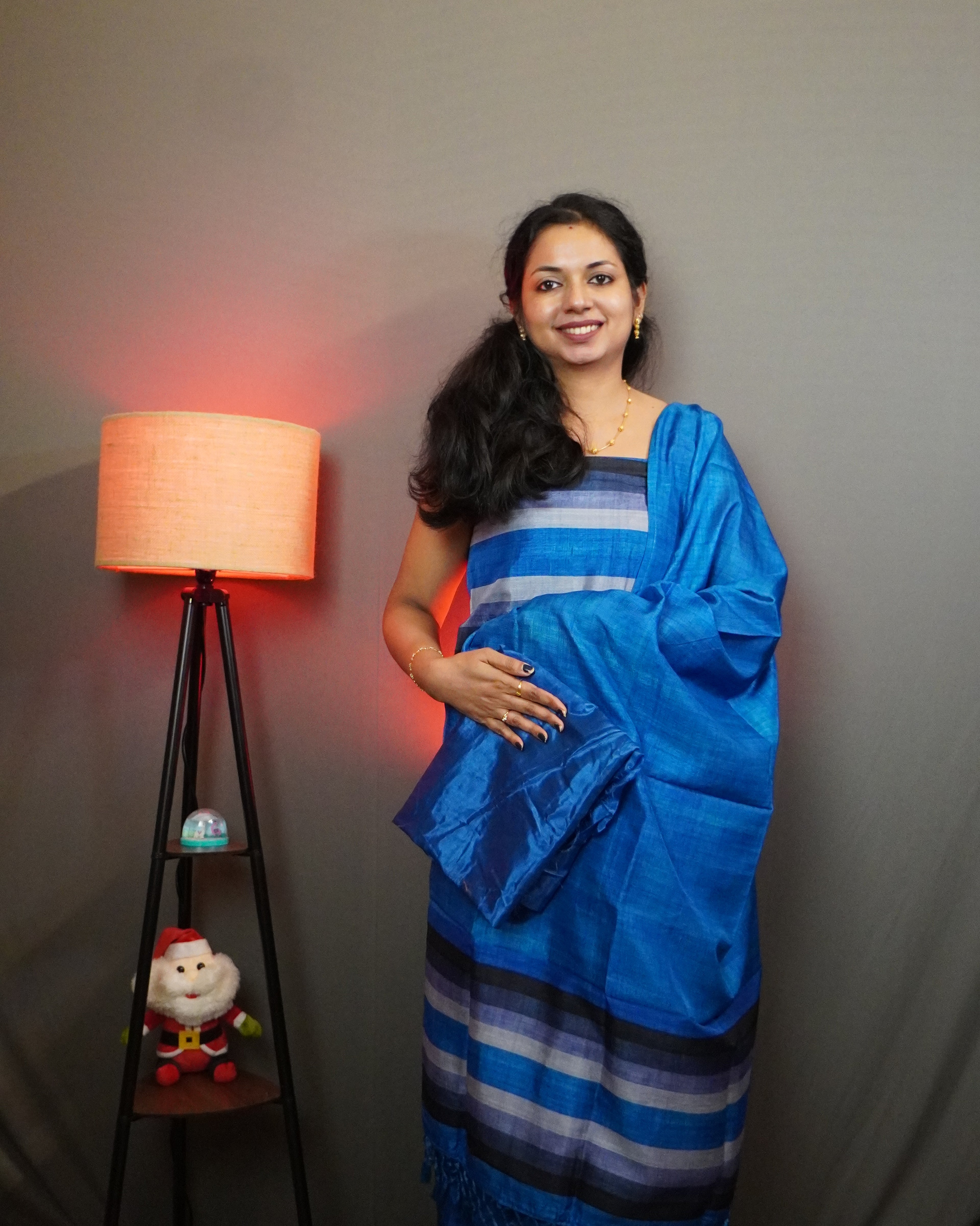 Semi Tussar Unstitched Salwar Set -0031