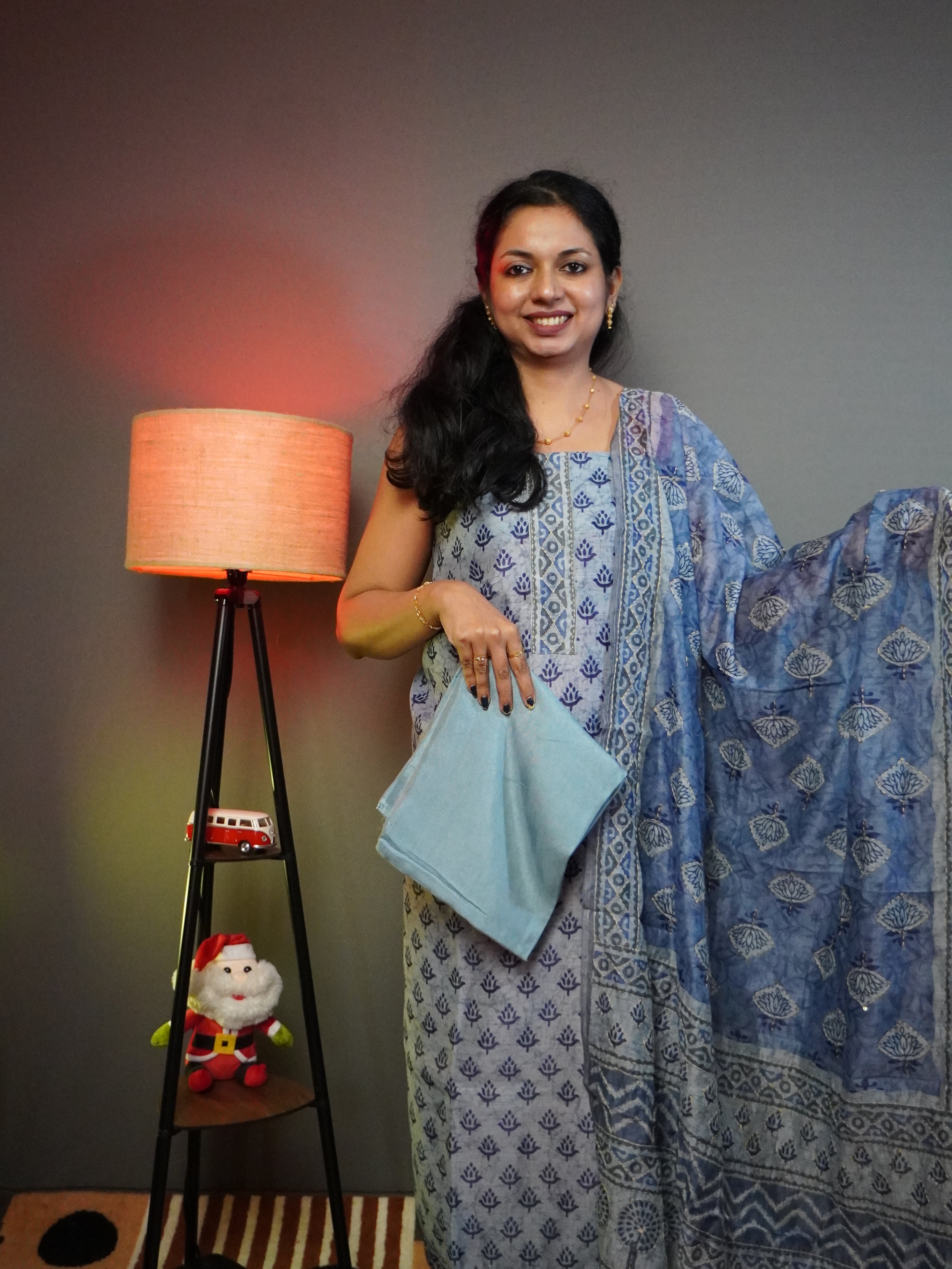 Pure Cotton Unstitched Salwar Set-0032