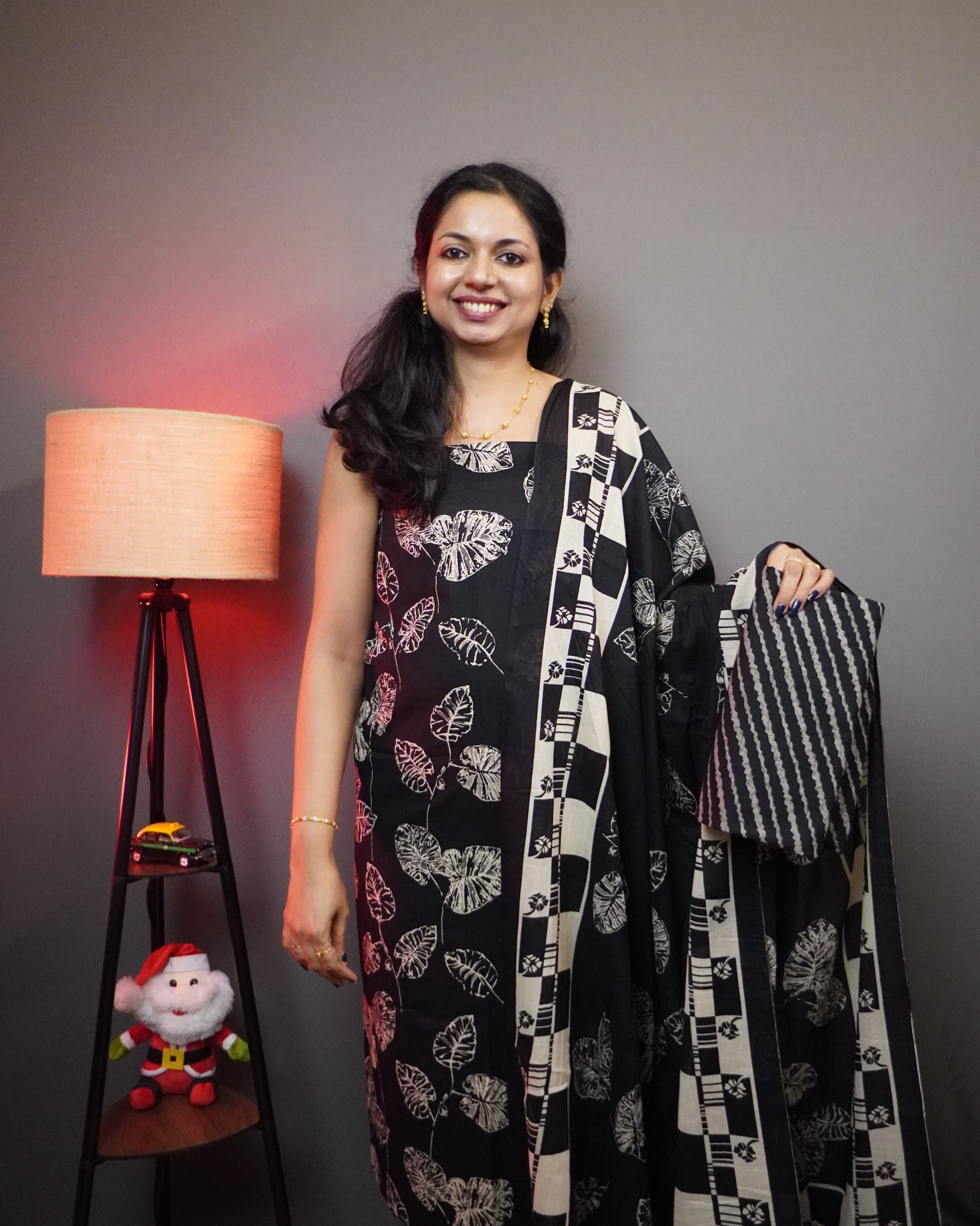 Cotton Unstitched Salwar set -0012